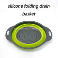 Kitchen Foldable Washing Drain Basket